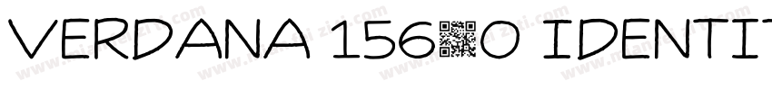 Verdana 15630 Identity H字体转换